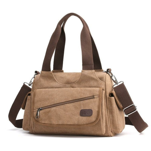 High Quality Casual Canvas Messenger Bag For Women And Men