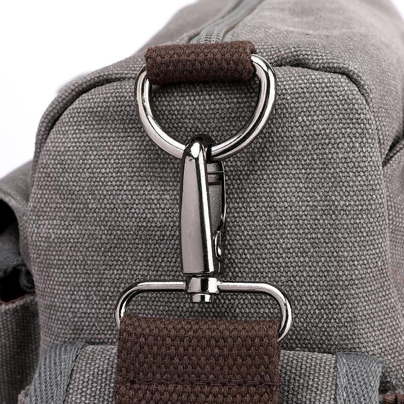 High Quality Casual Canvas Messenger Bag For Women And Men