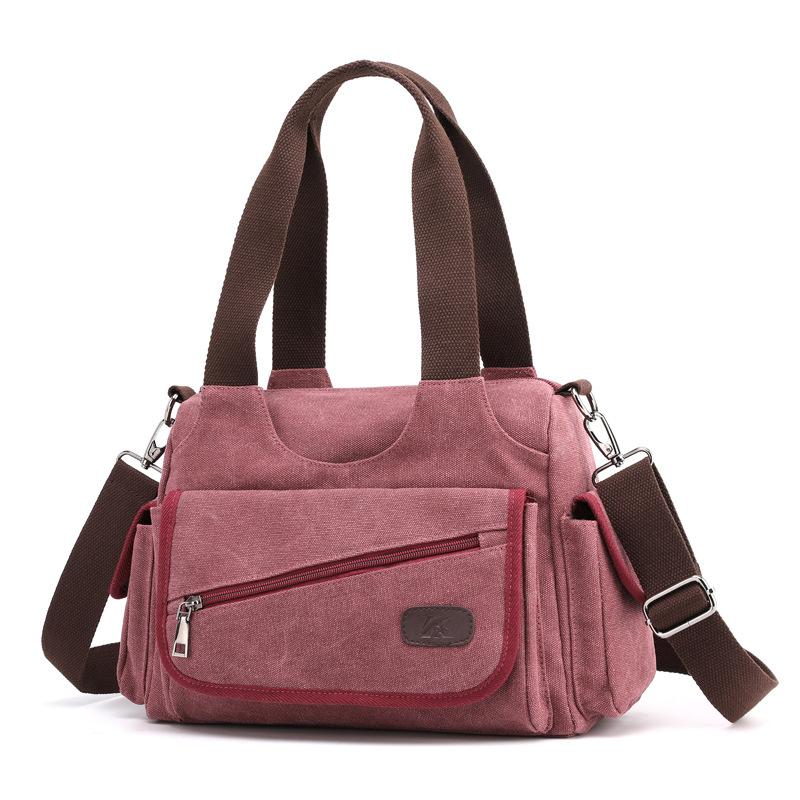 High Quality Casual Canvas Messenger Bag For Women And Men