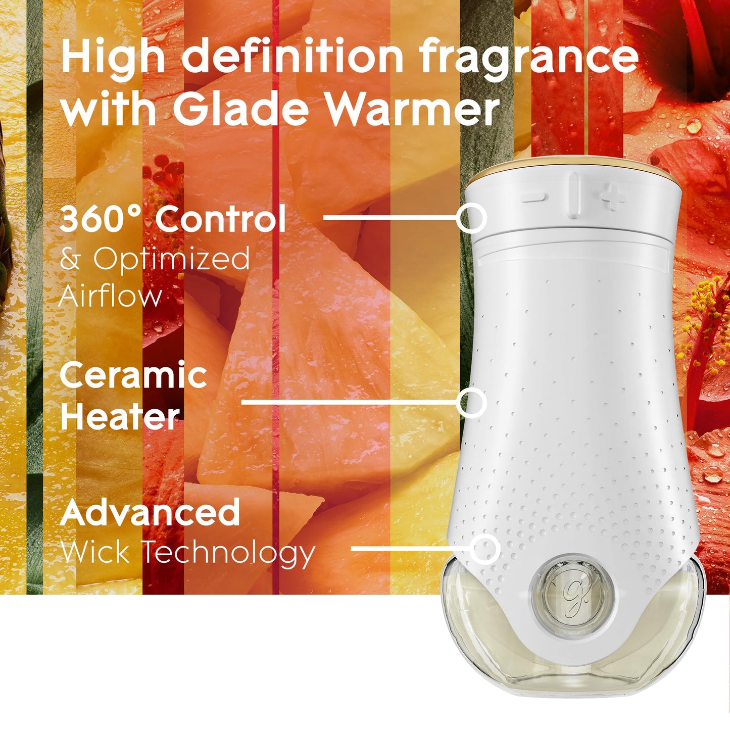 Glade PlugIns Refills Air Freshener, Scented and Essential Oils for Home and Bathroom, Apple Cinnamon, 3.35 Fl Oz, 5 Count