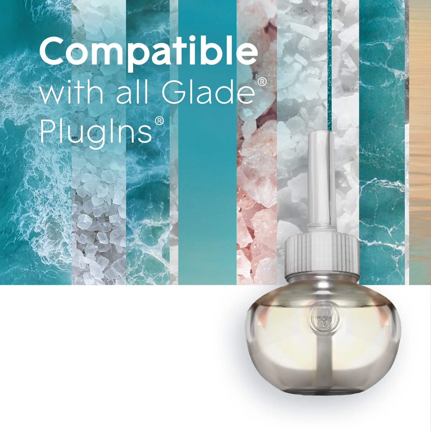 Glade PlugIns Refills Air Freshener, Scented and Essential Oils for Home and Bathroom, Apple Cinnamon, 3.35 Fl Oz, 5 Count