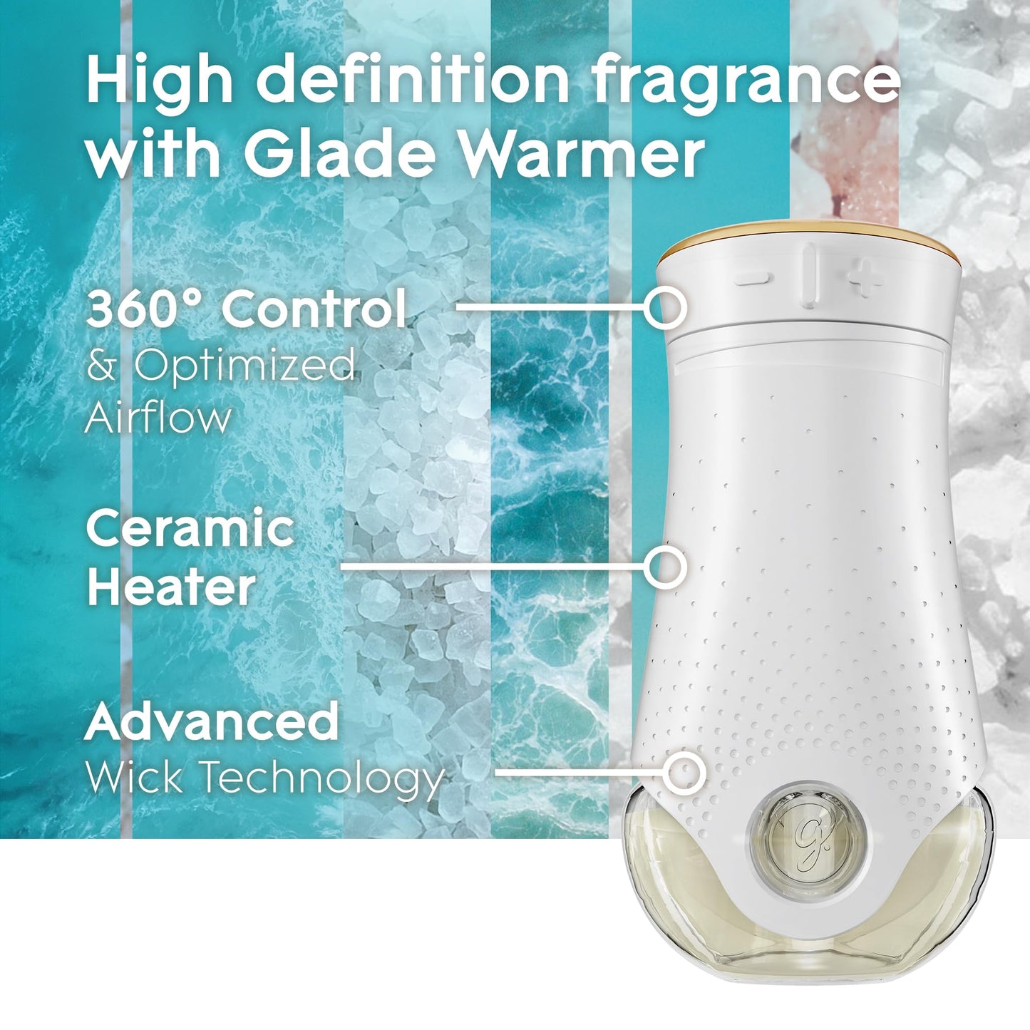Glade PlugIns Refills Air Freshener, Scented and Essential Oils for Home and Bathroom, Apple Cinnamon, 3.35 Fl Oz, 5 Count