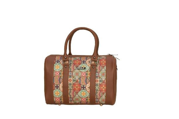 Stylish Floral Printed Women`s Hand Bags Shoulder Hand Bag with Zipper